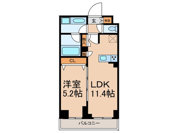 URBANLINK護国寺の物件間取画像